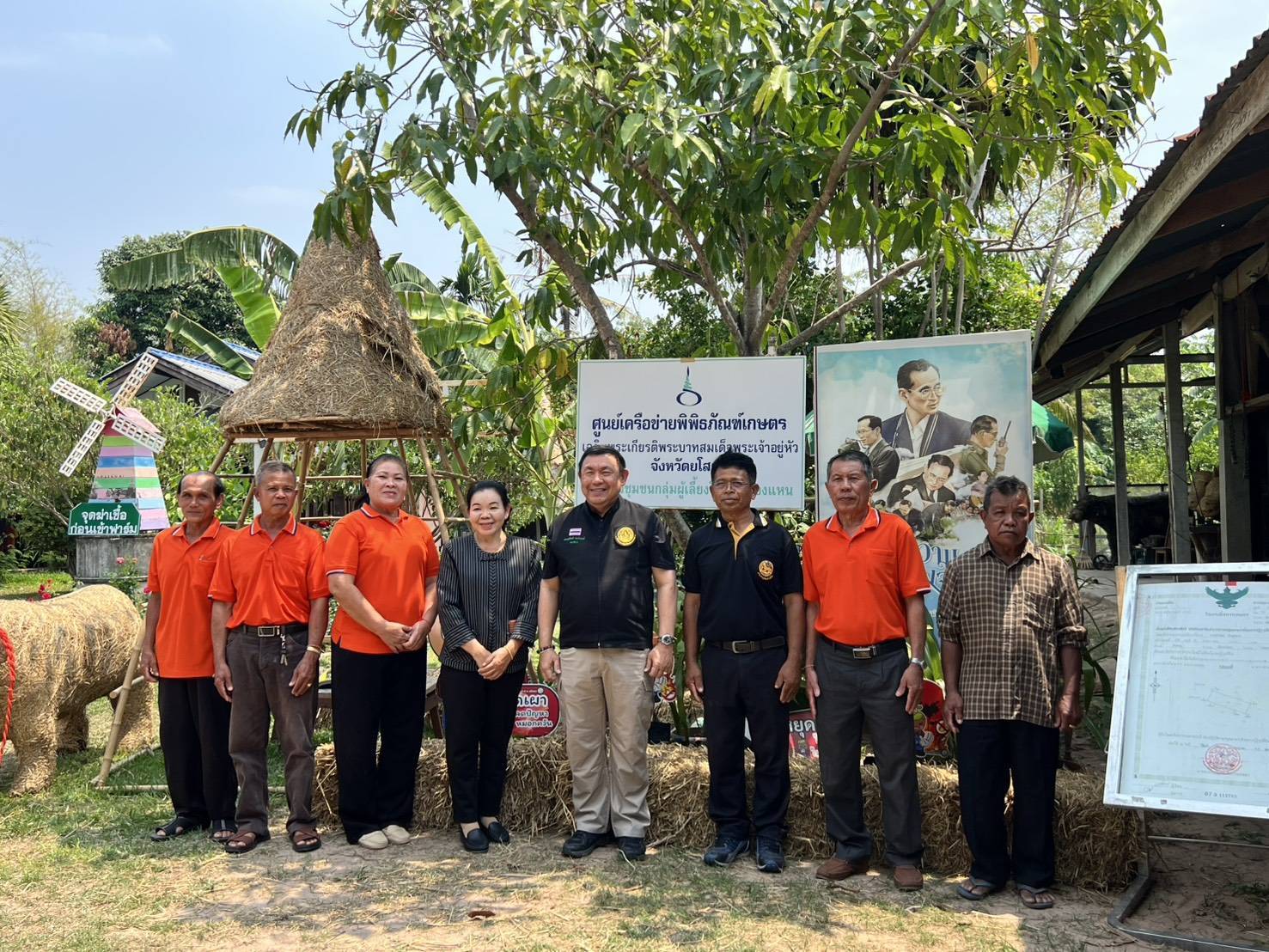 title - เลขาธิการ ส.ป.ก. ลงพื้นที่ตรวจเยี่ยมกลุ่มวิสาหกิจชุมชนโคขุนหนองแหน และศูนย์ต้นแบบเกษตรทฤษฎีใหม่ในเขตปฏิรูปที่ดิน จังหวัดยโสธร